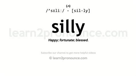 silly deutsch|silly definition.